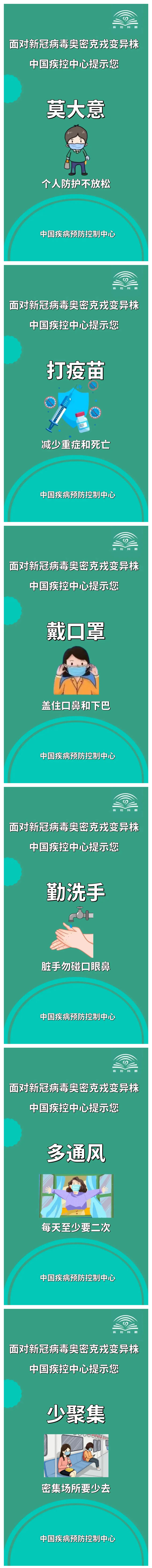 面对新冠病毒奥密克戎变异株，这些提示要牢记1.jpg